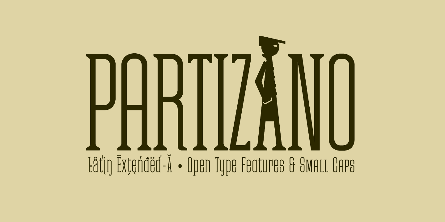 Czcionka Partizano Serif